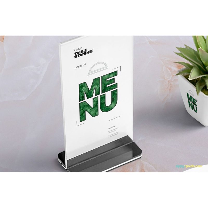 Standee Table Note Table-Standee – Unipress Print